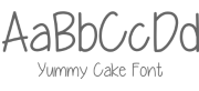 YUMMY CAKE FONT S